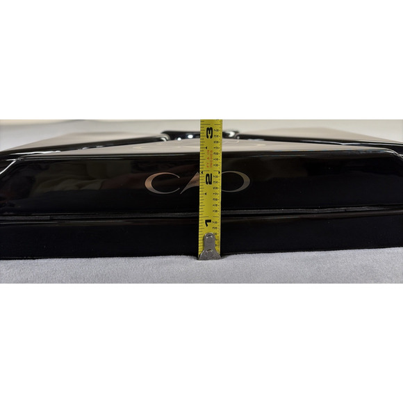 2009 CAO MX2 Ceramic Cigar Ashtray, Tabletop, 10 in x 7.5 inches, Black Charity - Picture 14 of 14